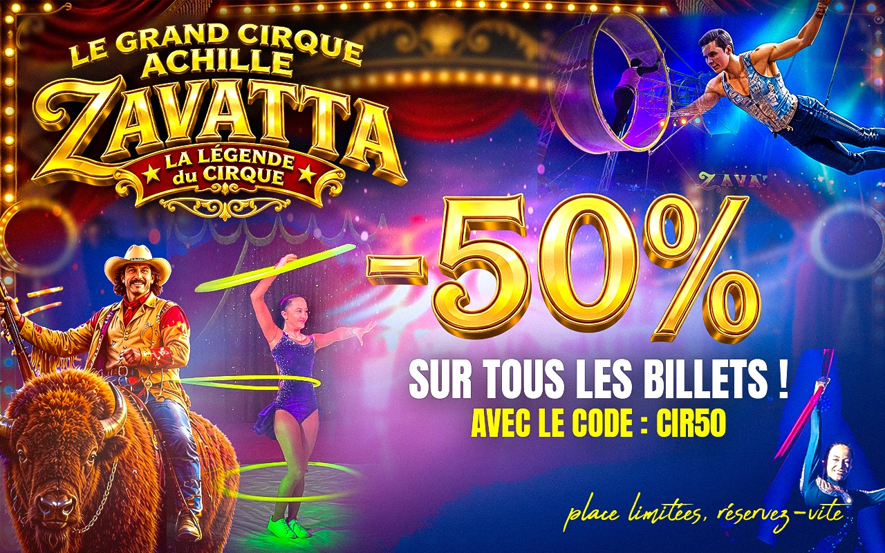 Affiche du Grand Cirque Zavatta